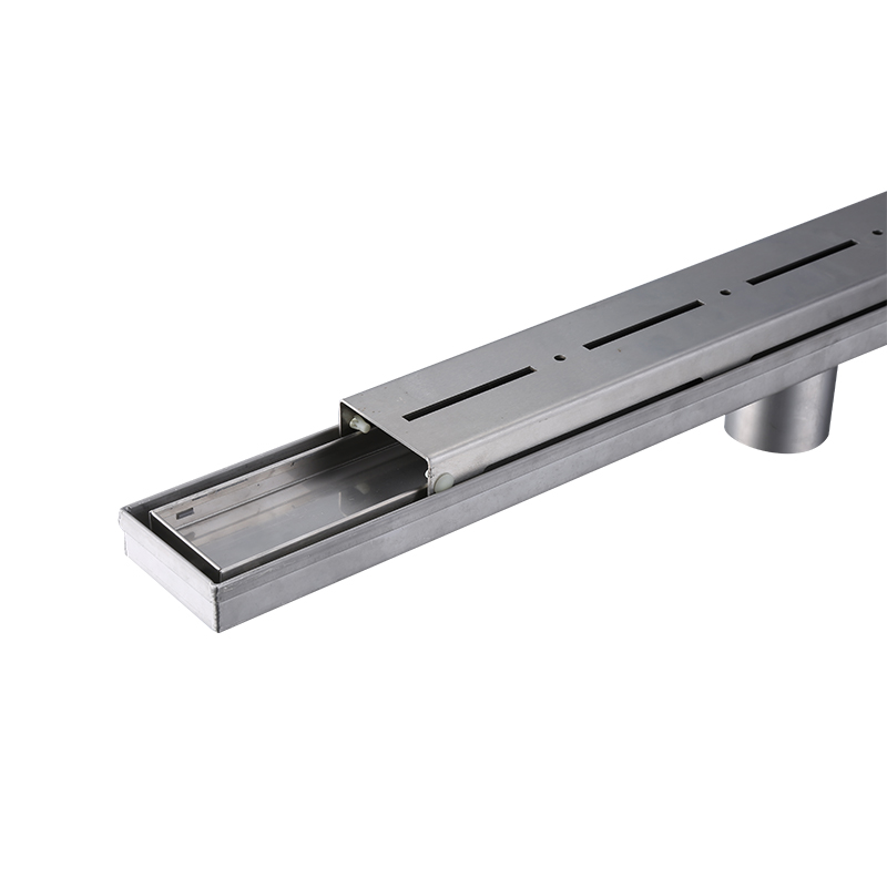 Linear Badezimmer Edelstahl Duschablauf Grabenablaufabdeckung 304/316 poliert XYC-101